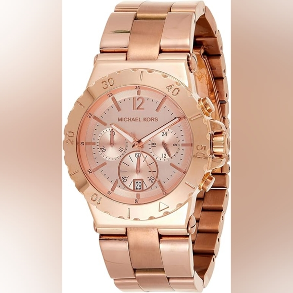 Michael Kors Accessories - Michael Kors MK5314 Women's Rose Gold Stainless Steel Analog Dial Watch